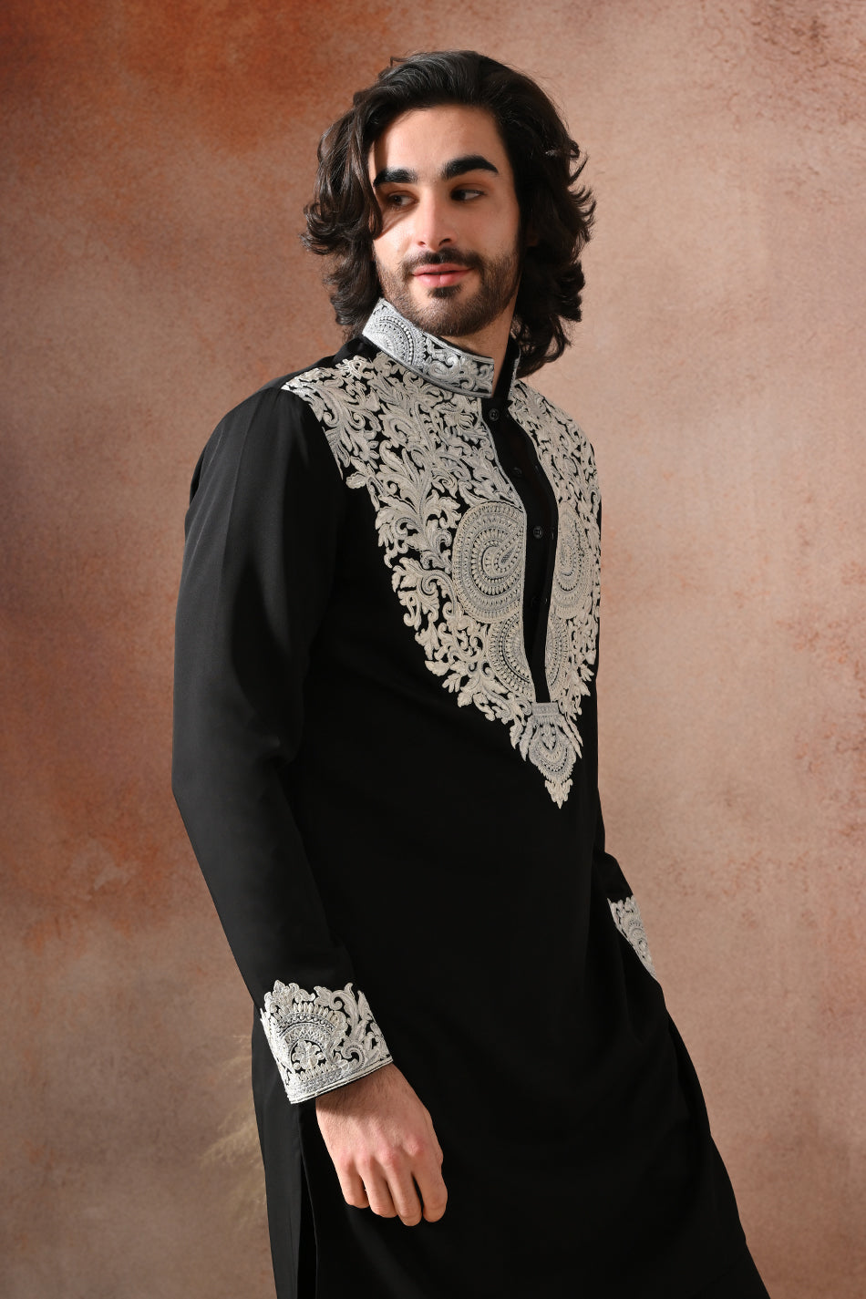 MEHRVAAN KURTA SET WITH FLOWY TROUSERS
