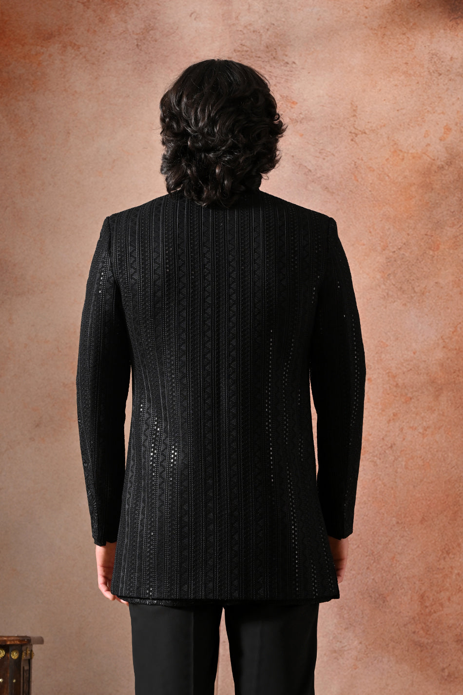 MEHRAAB SHRUG SET WITH KURTA & TROUSERS