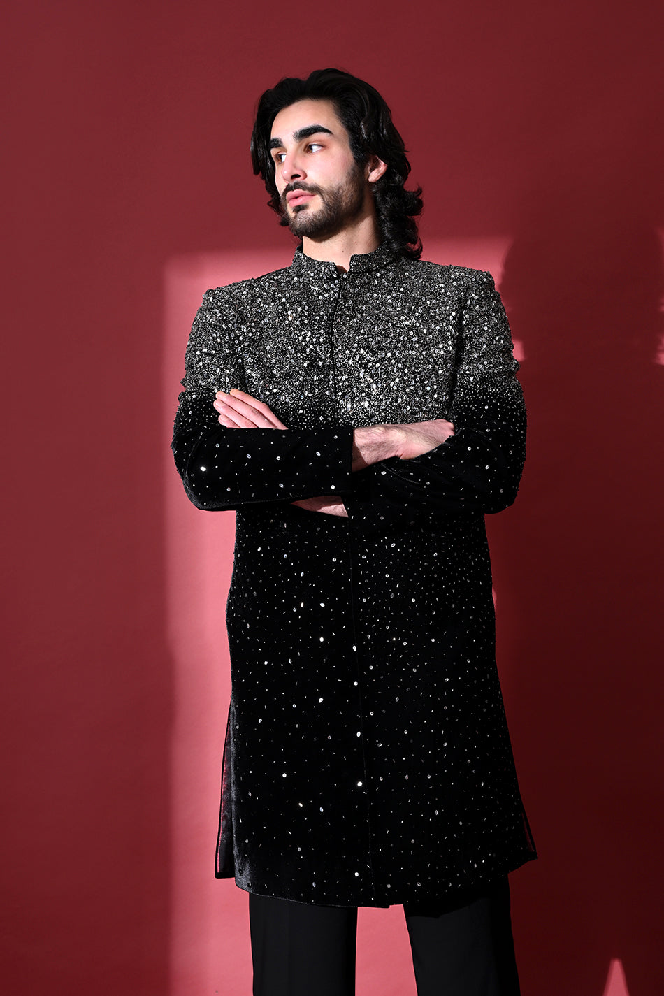 MIDNIGHT STARDUST INDOWESTERN WITH TROUSERS