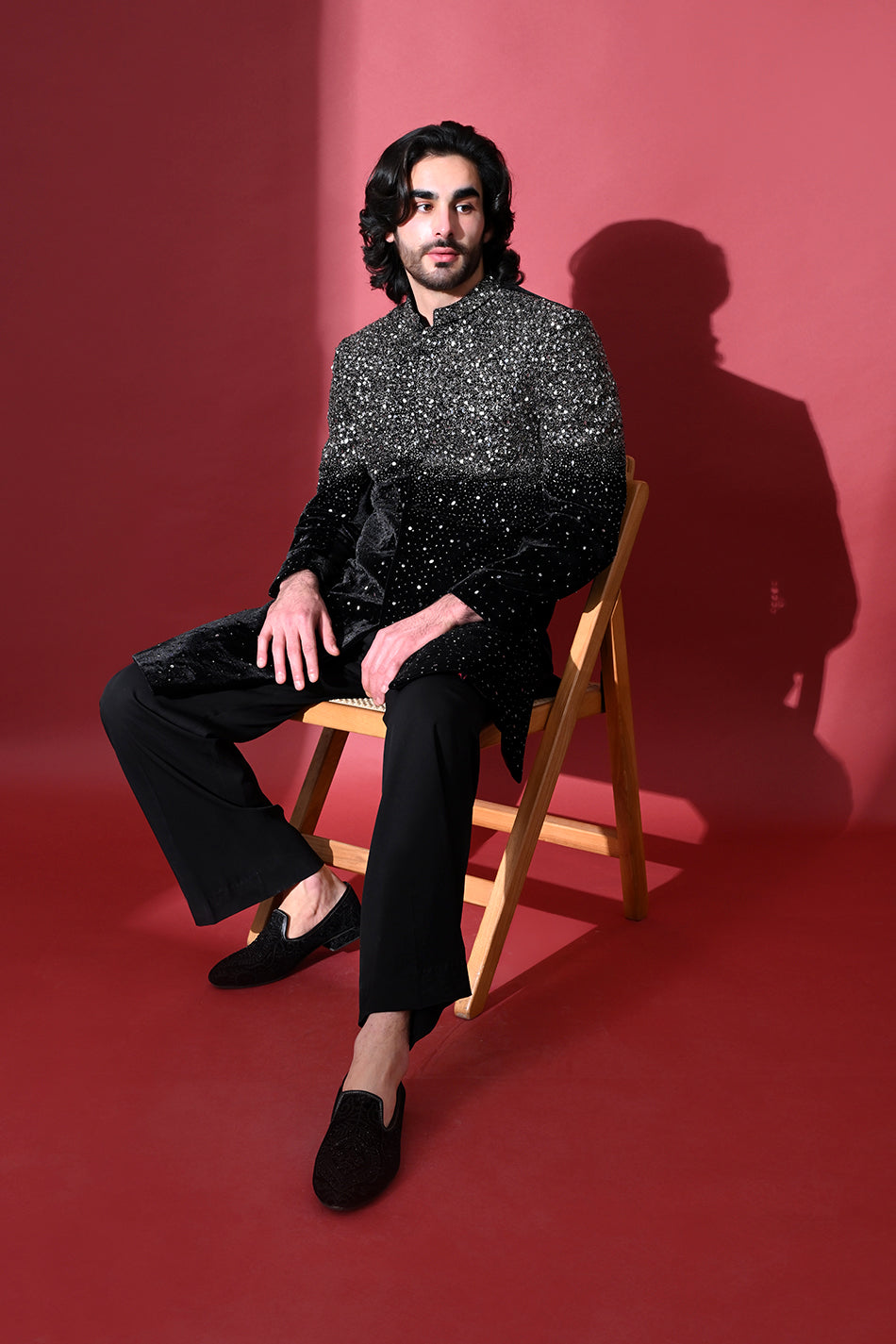 MIDNIGHT STARDUST INDOWESTERN WITH TROUSERS