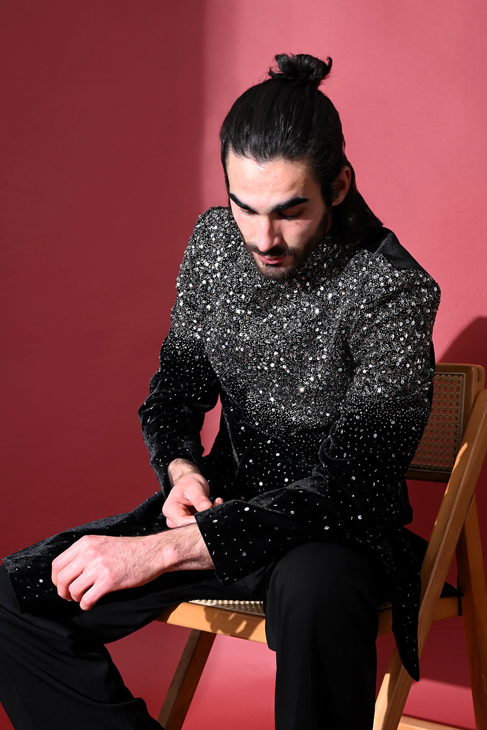 MIDNIGHT STARDUST INDOWESTERN WITH TROUSERS