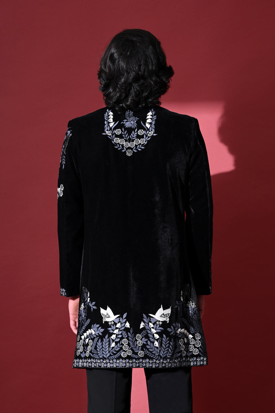 ZAFRAAN NOIR INDOWESTERN WITH TROUSERS
