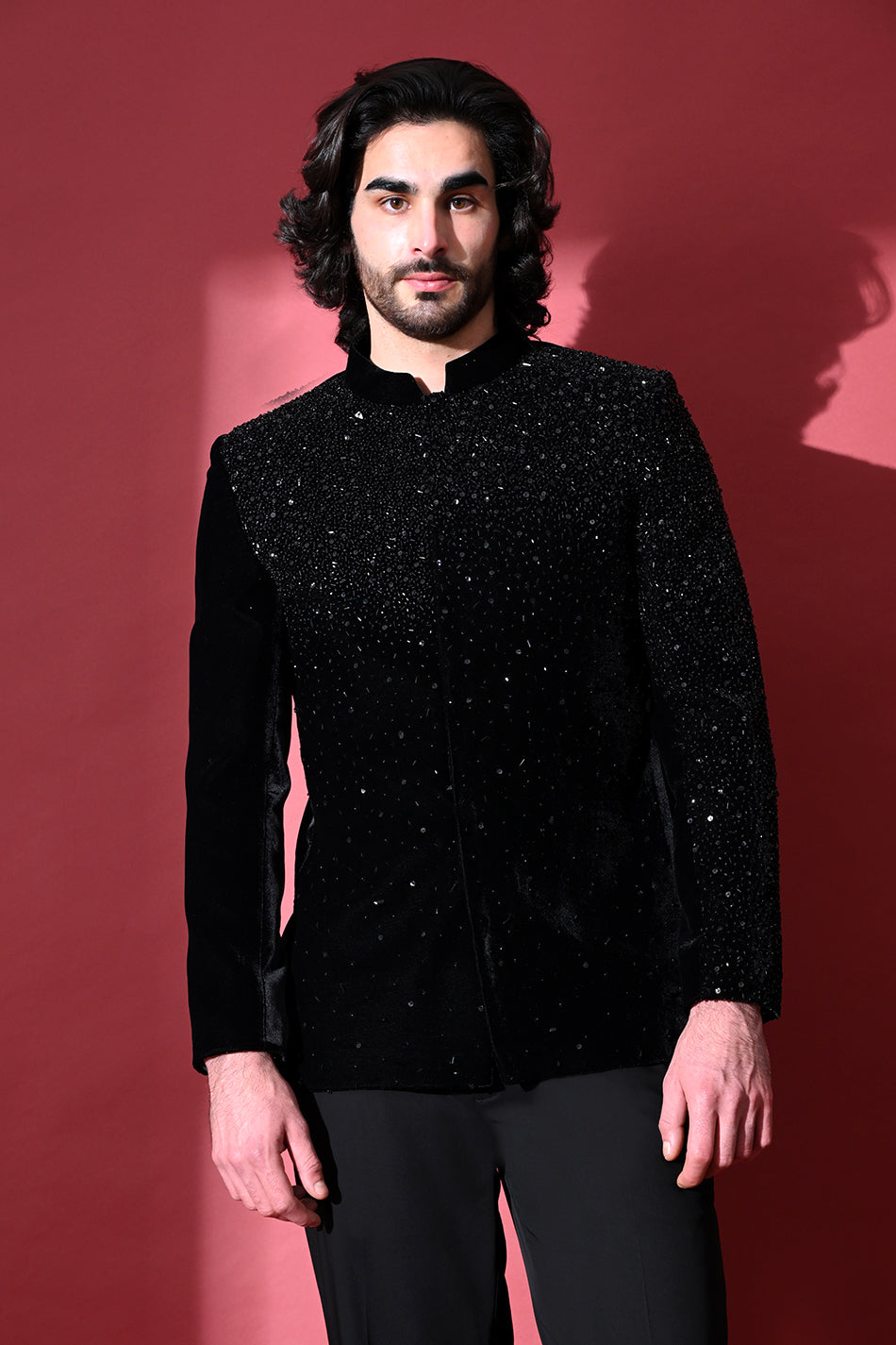 NOIR CONSTELLATION JODHPURI WITH TROUSERS