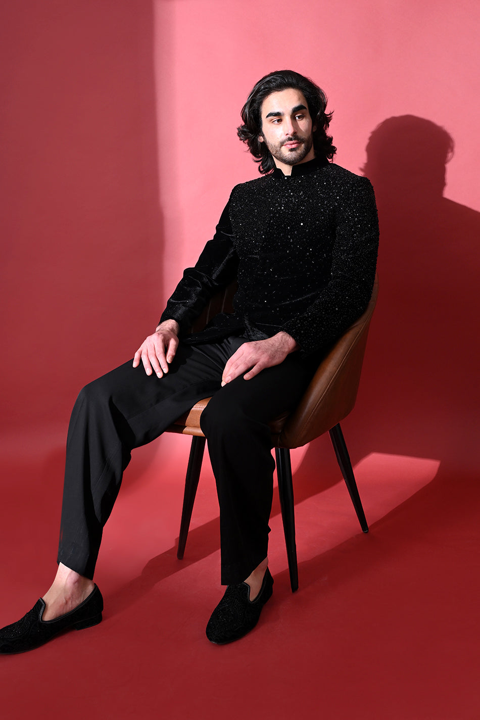 NOIR CONSTELLATION JODHPURI WITH TROUSERS