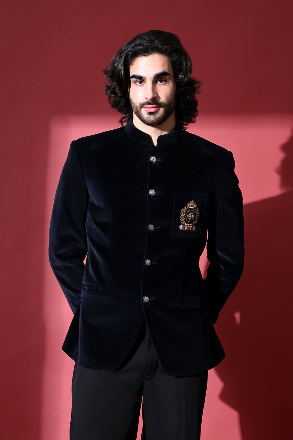 RAEES MIDNIGHT JODHPURI WITH TROUSERS