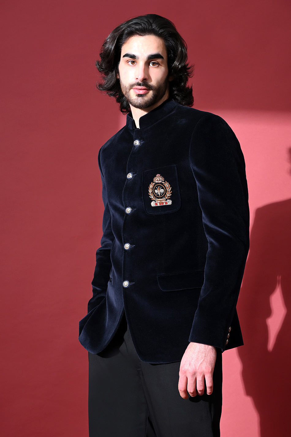 RAEES MIDNIGHT JODHPURI WITH TROUSERS