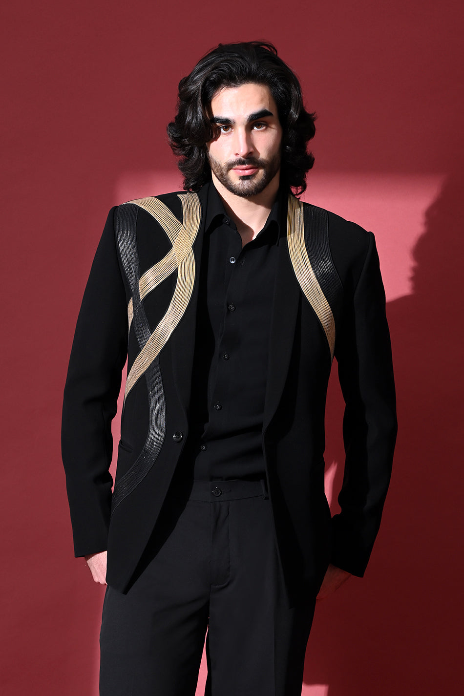 REGAL WAVE BLAZER WITH TROUSER