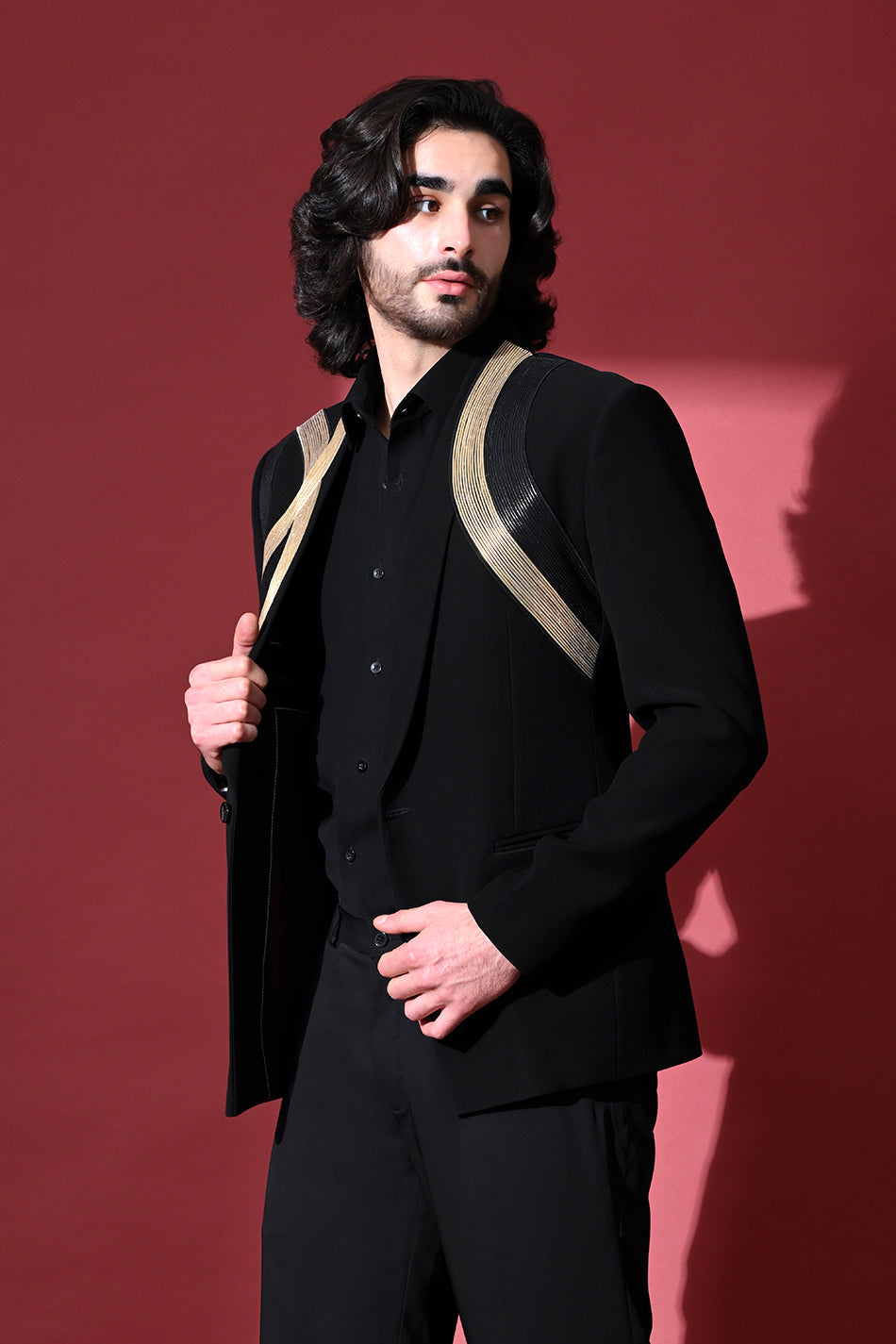 REGAL WAVE BLAZER WITH TROUSER