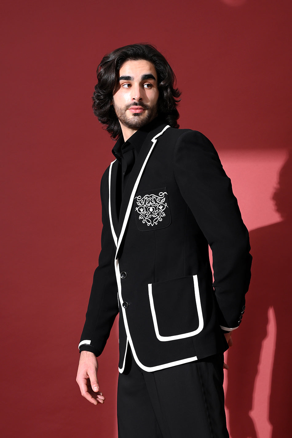 MONARCH CREST BLAZER WITH TROUSER