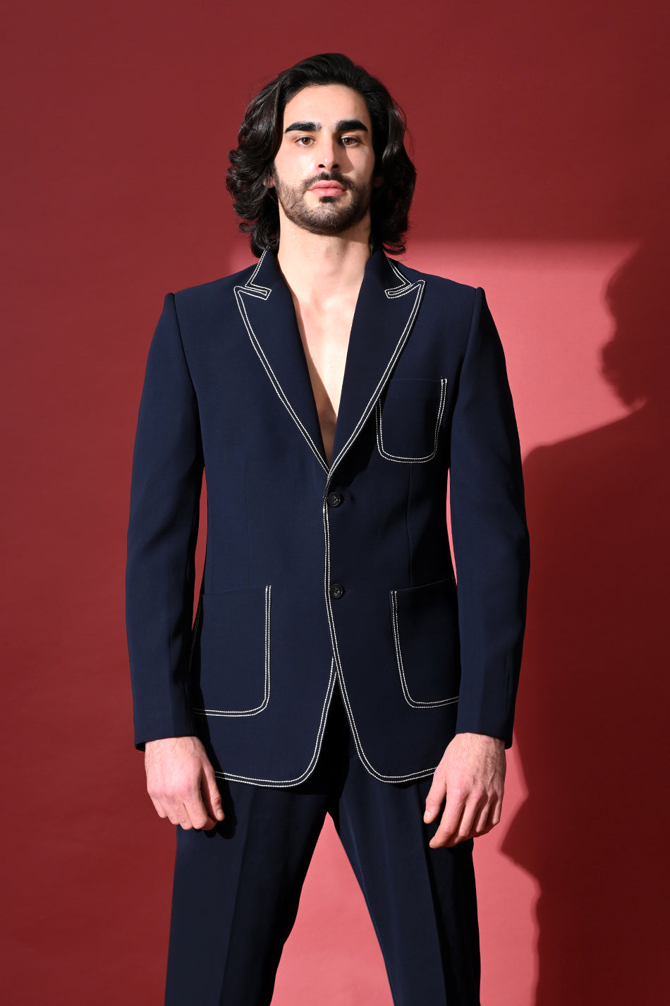 MIDNIGHT REBEL BLAZER WITH TROUSER