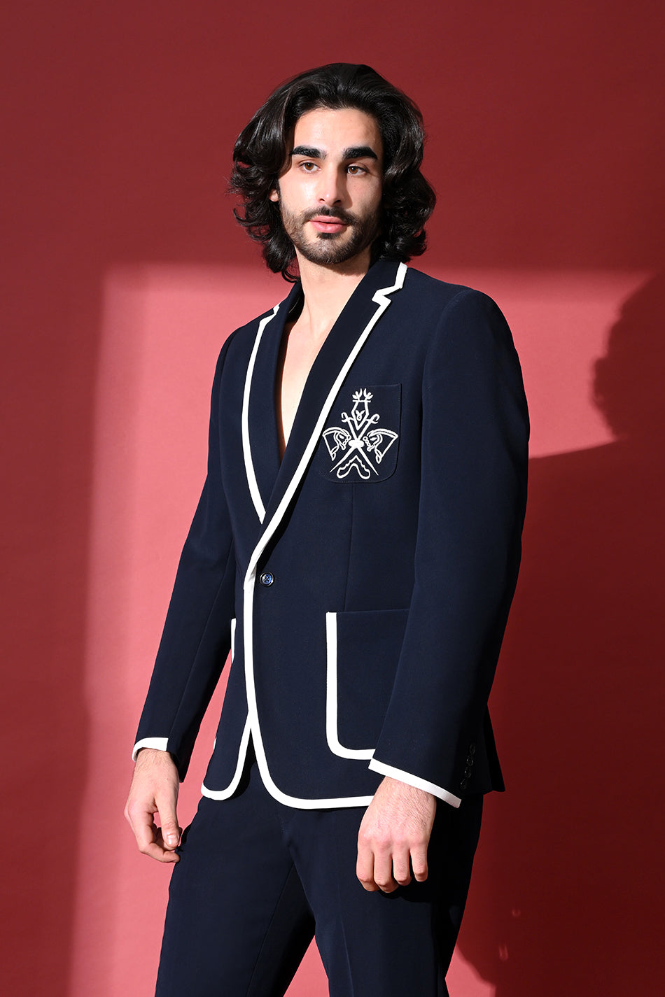MONARCH CREST BLAZER WITH TROUSERS