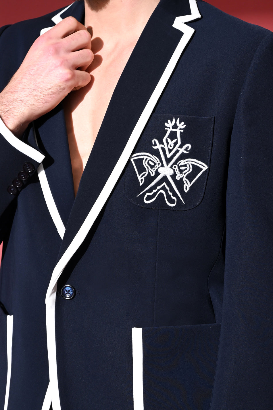 MONARCH CREST BLAZER WITH TROUSERS