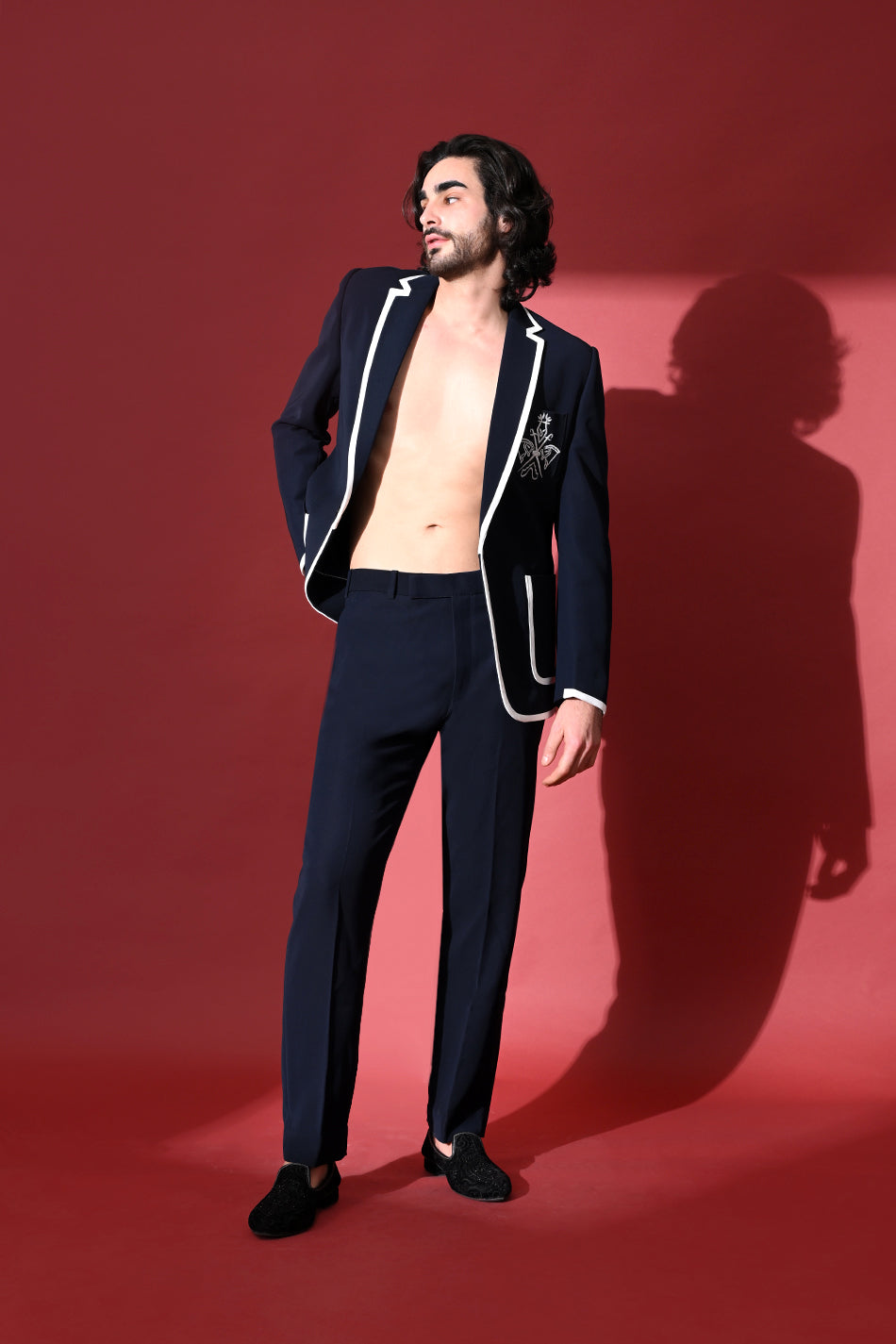 MONARCH CREST BLAZER WITH TROUSERS