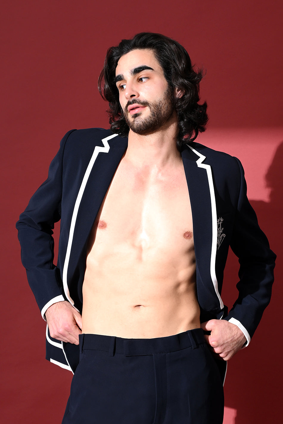 MONARCH CREST BLAZER WITH TROUSERS