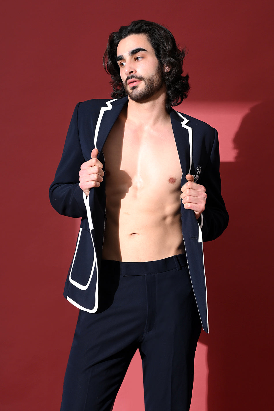 MONARCH CREST BLAZER WITH TROUSERS