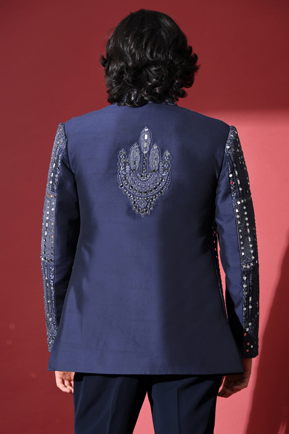 ZORVAN MIRROR JODHPURI WITH TROUSERS