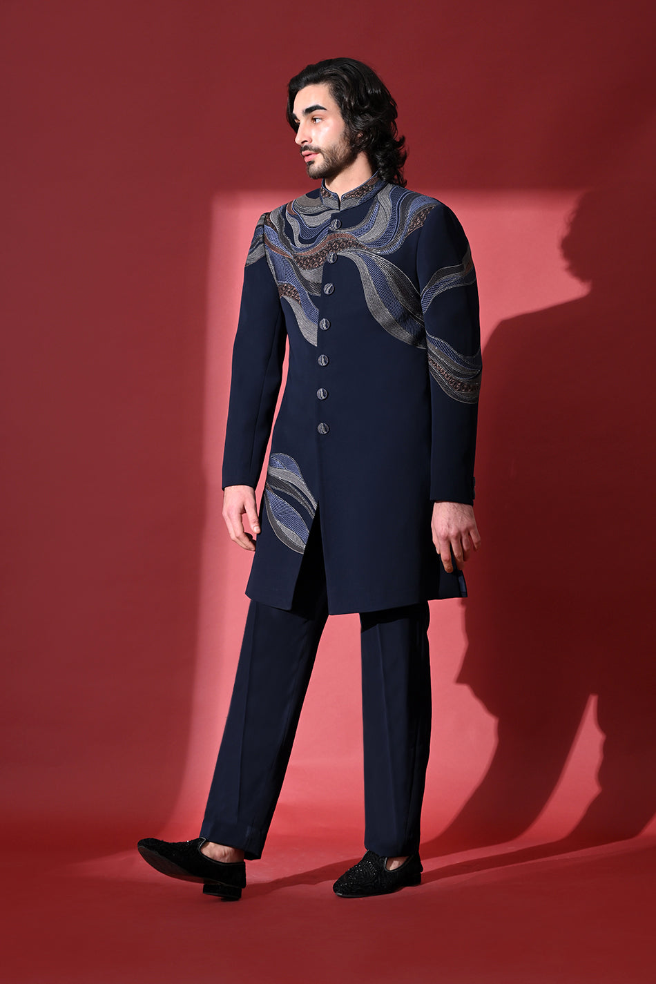 AURIC WAVE INDOWESTERN WITH TROUSER