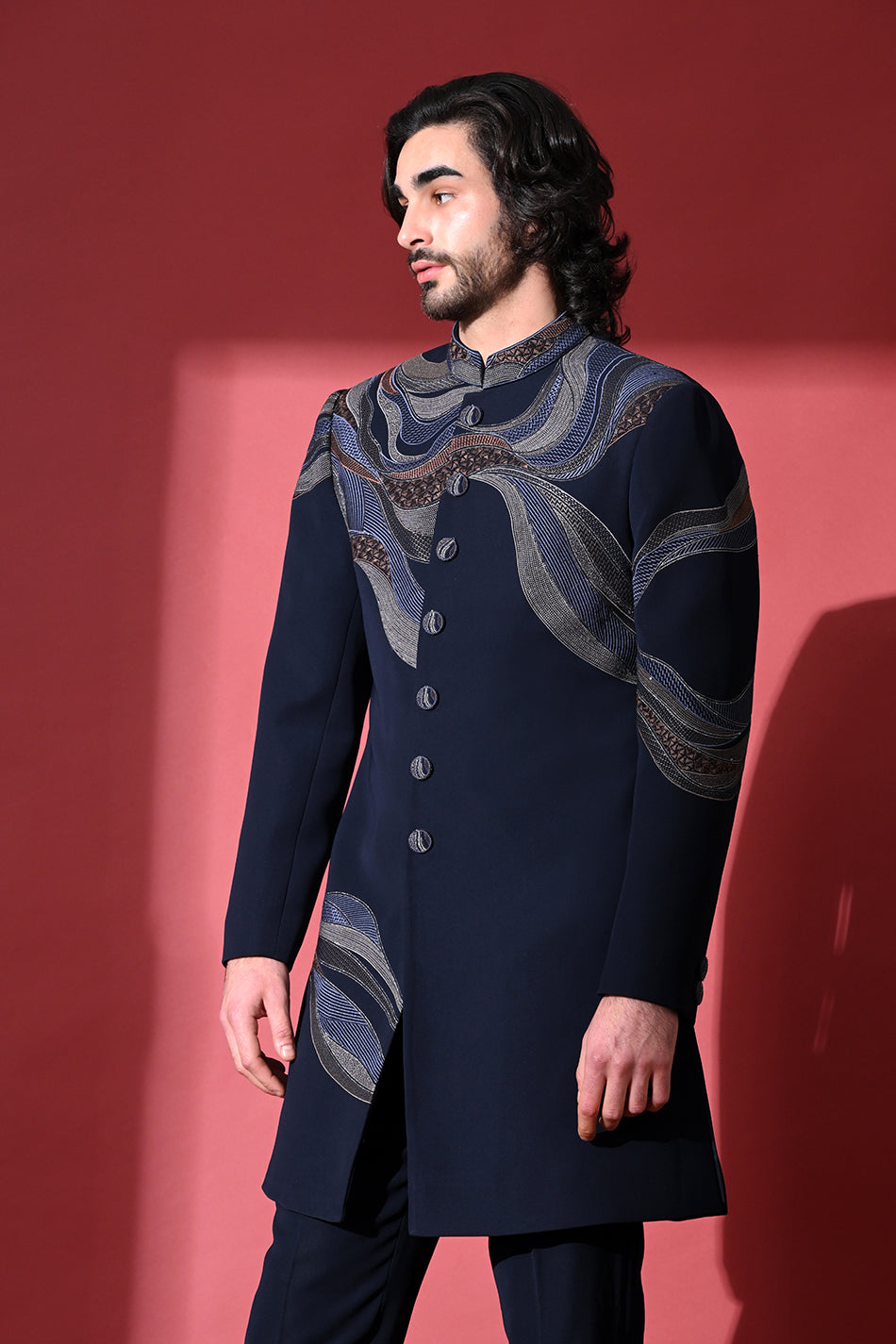AURIC WAVE INDOWESTERN WITH TROUSER